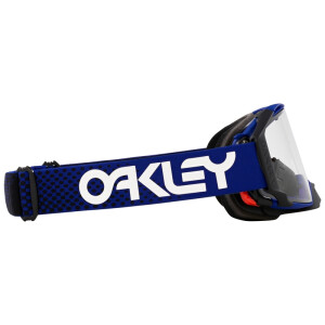 OAKLEY Airbrake MX Brille - Moto Blau B1B Klares Glas