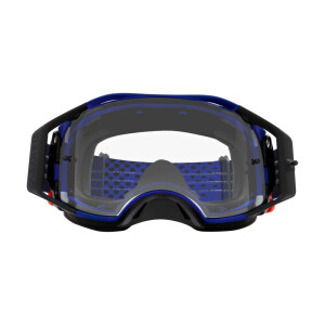 OAKLEY Airbrake MX Brille - Moto Blau B1B Klares Glas