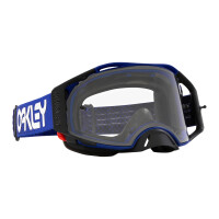 OAKLEY Airbrake MX Brille - Moto Blau B1B Klares Glas
