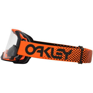OAKLEY Airbrake MX Brille - Moto Orange B1B Klares Glas