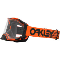 OAKLEY Airbrake MX Brille - Moto Orange B1B Klares Glas