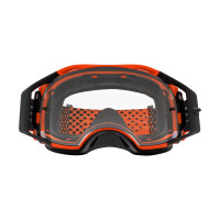 OAKLEY Airbrake MX Brille - Moto Orange B1B Klares Glas