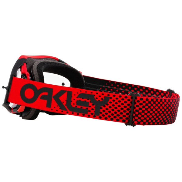 OAKLEY Airbrake MX Brille - Moto Red B1B Klares Glas