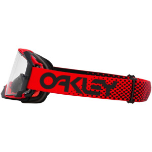 OAKLEY Airbrake MX Brille - Moto Red B1B Klares Glas