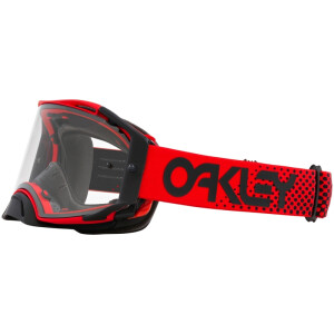 OAKLEY Airbrake MX Brille - Moto Red B1B Klares Glas