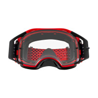OAKLEY Airbrake MX Brille - Moto Red B1B Klares Glas