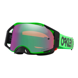 OAKLEY Airbrake MX Brille - Moto Grün B1B Prizm MX Jade Glas