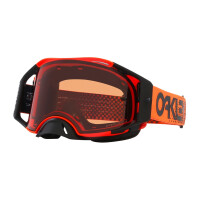 OAKLEY Airbrake MX Brille - Moto Orange B1B Prizm MX Bronze Glas