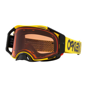 OAKLEY Airbrake MX Brille - Moto Yellow B1B Prizm MX Bronze Glas