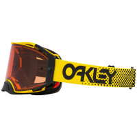 OAKLEY Airbrake MX Brille - Moto Yellow B1B Prizm MX Bronze Glas