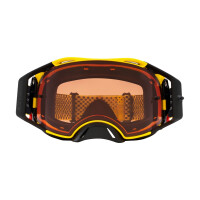 OAKLEY Airbrake MX Brille - Moto Yellow B1B Prizm MX Bronze Glas