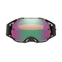 OAKLEY Airbrake MX Goggle - Tuff Blocks Black Gunmetal Prizm MX Jade Lens