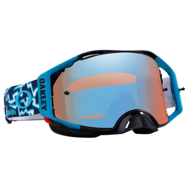 OAKLEY Airbrake MX Brille TLD Blue Lightning - Prizm MX Sapphire Linse
