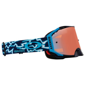 OAKLEY Airbrake MX Brille TLD Blue Lightning - Prizm MX Sapphire Linse