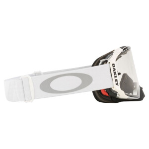 OAKLEY Airbrake MX Goggle - Tuff Blocks White Klare Linse