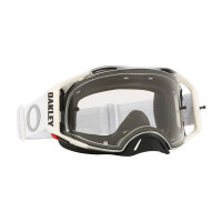 OAKLEY Airbrake MX Goggle - Tuff Blocks White Klare Linse