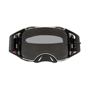 OAKLEY Airbrake MX Goggle - Tuff Blocks Black Gunmetal Linse Grau