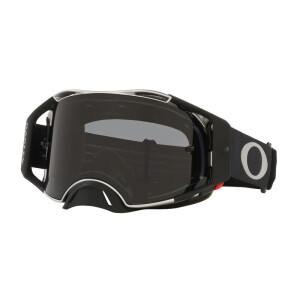 OAKLEY Airbrake MX Goggle - Tuff Blocks Black Gunmetal Linse Grau