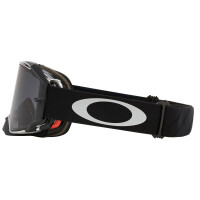 OAKLEY Airbrake MX Goggle - Tuff Blocks Black Gunmetal Linse Grau