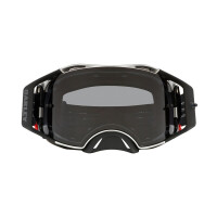OAKLEY Airbrake MX Goggle - Tuff Blocks Black Gunmetal Linse Grau