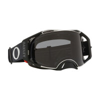OAKLEY Airbrake MX Goggle - Tuff Blocks Black Gunmetal Linse Grau