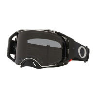 OAKLEY Airbrake MX Goggle - Tuff Blocks Black Gunmetal Linse Grau