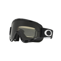 OAKLEY O Frame MX Sand Goggle Jet Brille Schwarz Dunkelgrau + Klares Glas