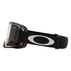 OAKLEY Airbrake MX Goggle - Tuff Blocks Black Gunmetal Race-Ready Roll-Off Clear Lens