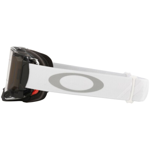 OAKLEY Airbrake MX Goggle - Tuff Blocks White Race-Ready Roll-Off Clare Linse