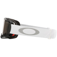 OAKLEY Airbrake MX Goggle - Tuff Blocks White Race-Ready Roll-Off Clare Linse