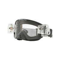 OAKLEY O Frame 2.0 Pro MX Goggle Race-Ready Roll-Off Matte Black Clear Lens