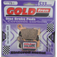 Goldfren Racing S33 S176 Bremsbeläge hinten Honda CR/CRF 2002-