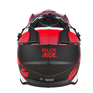 ONeal 2SRS Helmet SPYDE black/red/white