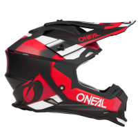 ONeal 2SRS Helmet SPYDE black/red/white