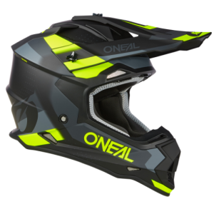 ONeal 2SRS Helmet SPYDE black/gray/neon yellow