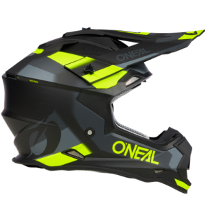 ONeal 2SRS Helmet SPYDE black/gray/neon yellow