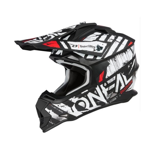 ONeal 2SRS Helmet GLITCH black/white