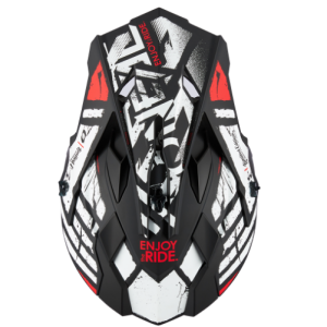 ONeal 2SRS Helmet GLITCH black/white