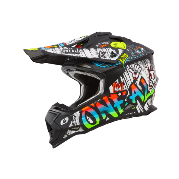 ONeal 2SRS Helmet RANCID black/white