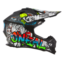 ONeal 2SRS Helmet RANCID black/white