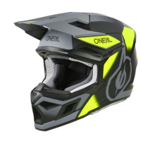 ONeal 3SRS Helmet VISION black/neon yellow/gray