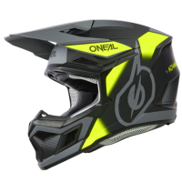 ONeal 3SRS Helmet VISION black/neon yellow/gray