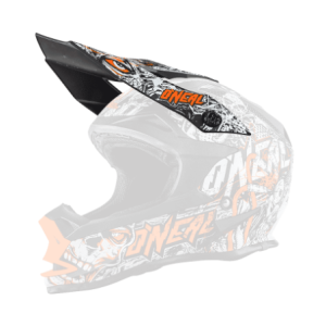 ONeal Spare Visor 7SRS Helmet EVO MENACE matte black/neon...