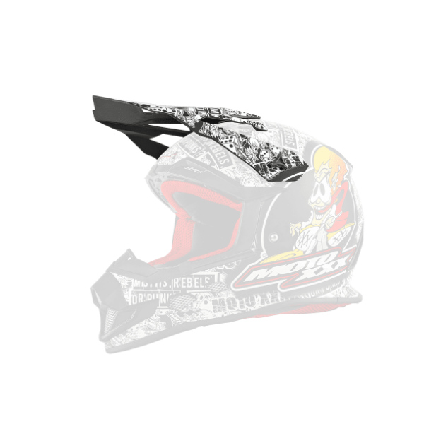 ONeal Spare Visor Moto XXX Helmet OG CHARACTER black/white