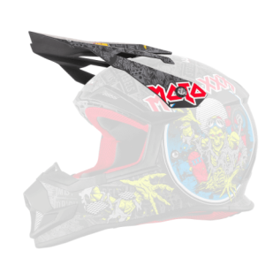 ONeal Spare Visor Moto XXX Helmet WORLD TOUR black/multi