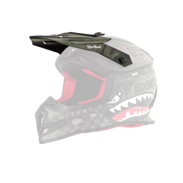 ONeal Spare Visor 5SRS Helmet WARHAWK black/green