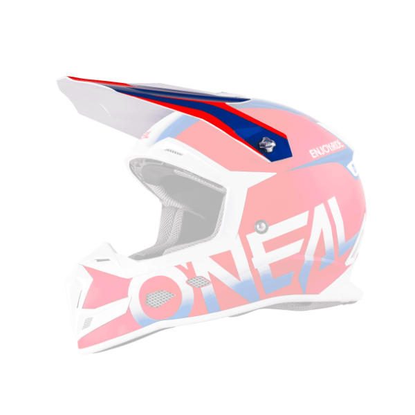 ONeal Spare Visor 5SRS Helmet BLOCKER red/blue