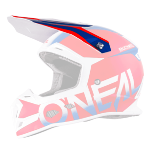 ONeal Spare Visor 5SRS Helmet BLOCKER red/blue