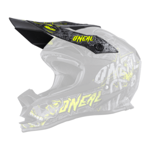 ONeal Spare Visor 7SRS Helmet Evo MENACE gray/neon yellow