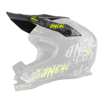ONeal Spare Visor 7SRS Helmet Evo MENACE gray/neon yellow